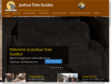 Tablet Screenshot of joshuatreeguides.com